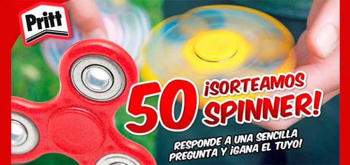 Pritt sortea 50 Fidget Spinner