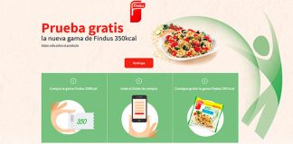 Prueba gratis Findus 350Kcal Prueba gratis Findus 350Kcal