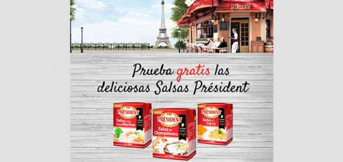 Prueba gratis las salsas Président