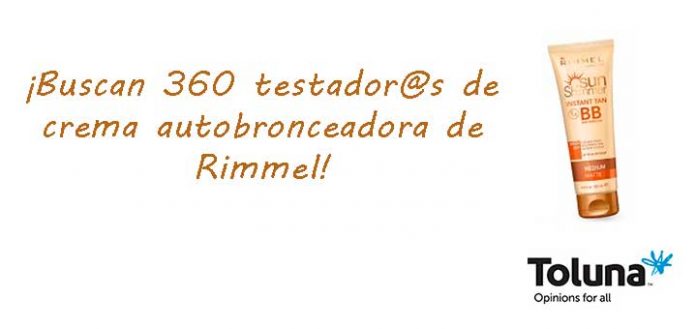 Prueba gratis Rimmel Self Tanning Cream