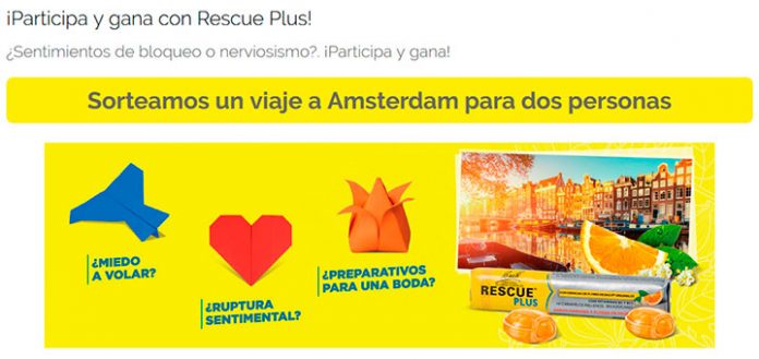 Rescue sortea un viaje a Amsterdam