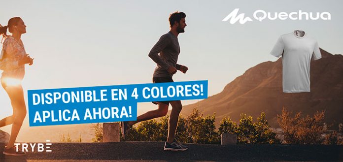 consigue gratis la camiseta Quechua Techfresh