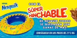 Consigue el Súper Hinchable de Nesquik Consigue el Súper Hinchable de Nesquik