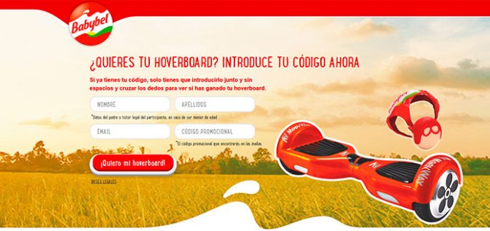 Consigue un Hoverboard con Babybel