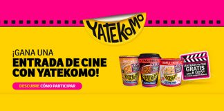 Entradas de cine gratis con Yatekomo Entradas de cine gratis con Yatekomo