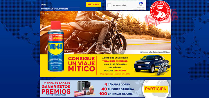 Gana increíbles premios con WD-40