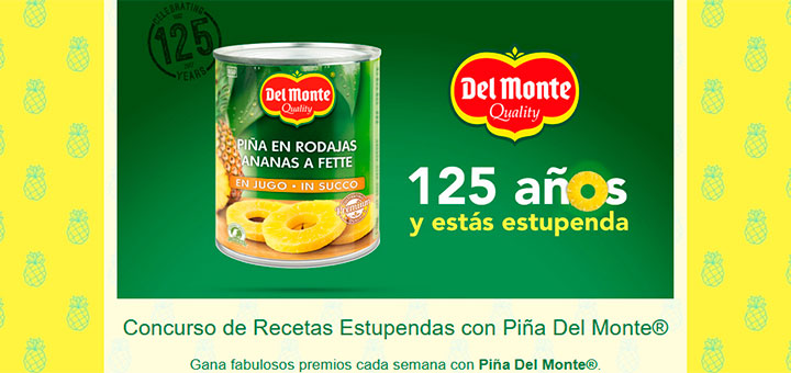 Gana premios con Piña Del Monte