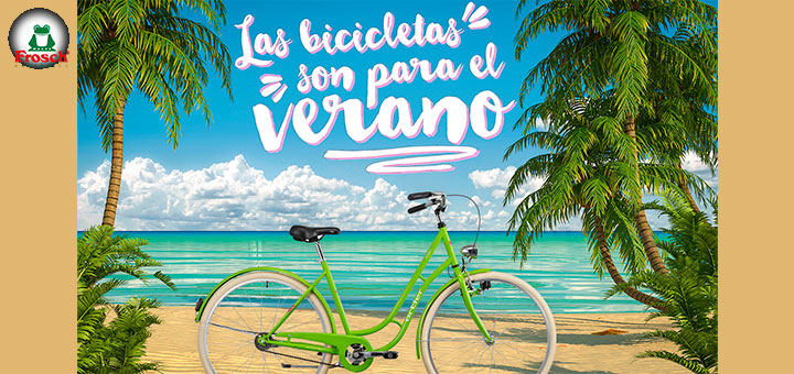 Gana una bicicleta holandesa con Frosch Ecológico