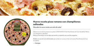 Prueba gratis la Pizza Romana de Casa Tarradellas Prueba gratis la Pizza Romana de Casa Tarradellas