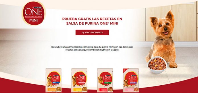 Prueba gratis las nuevas salsas Purina One Mini