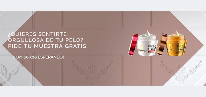 Reparten 60.500 muestras gratis de L'Oreal