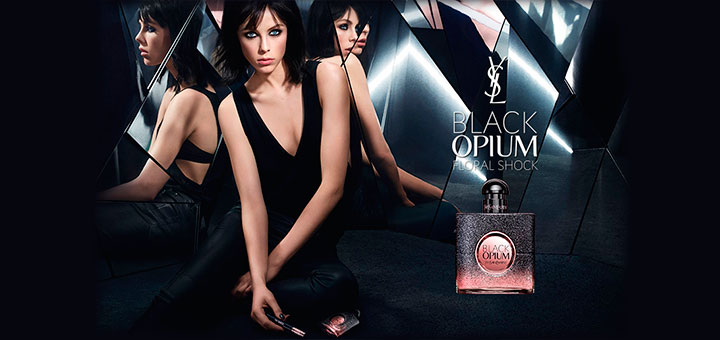 Sortean 5 fragancias Black Opium Floral Shock Muestras