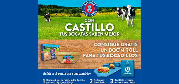 Consigue gratis un Boc'n Roll con Castillo