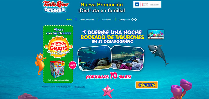 Consigue una entrada gratis para el Oceanográfic con TostaRica