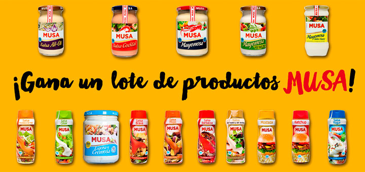 Gana un lote de productos Musa