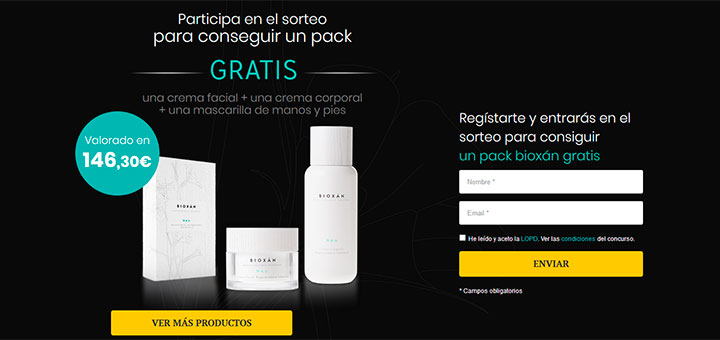 Gana un pack Bioxán gratis