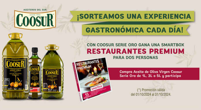 Gana una experiencia gastronómica con Coosur