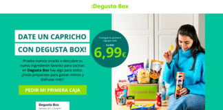 Tu caja Degustabox por sólo 6.99 euros Tu caja Degustabox por sólo 6.99 euros