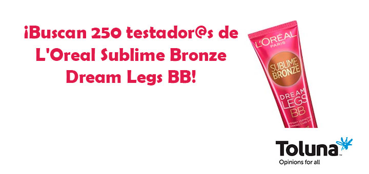 Prueba gratis L'Oreal Sublime Bronze Dream Legs BB