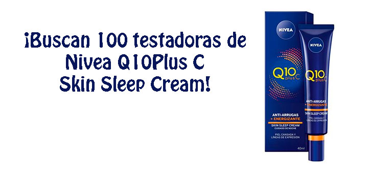 Prueba gratis Nivea Q10PlusC Skin Sleep Cream