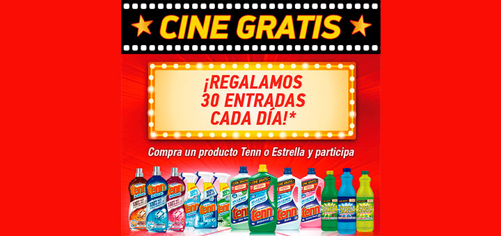Regalan 30 entradas de cine al día