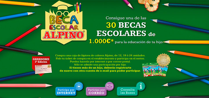 Vuelven las becas escolares Alpino