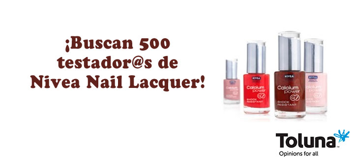 Buscan testadoras de Nivea Nail Lacquer