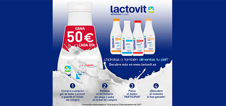 Gana 50€ cada día con Lactovit