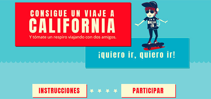 Gana un viaje a California con Kit Kat