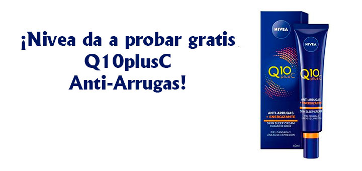 Nivea da a probar gratis Q10plusC Anti-Arrugas