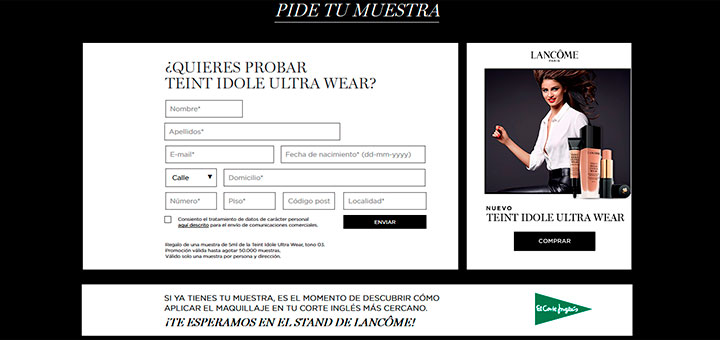 Prueba gratis Teint Idole Ultra Wear