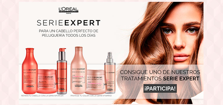 Sortean 10 lotes de tratamiento completo Serie Expert