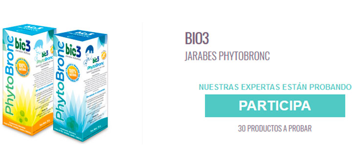 Dan a probar gratis Jarabes PhytoBronc Bio3