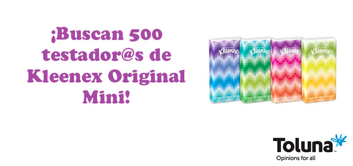 Prueba gratis Kleenex Original Mini