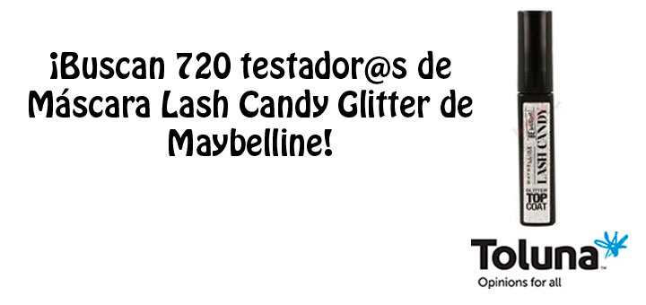 Prueba gratis Máscara Lash Candy Glitter de Maybelline