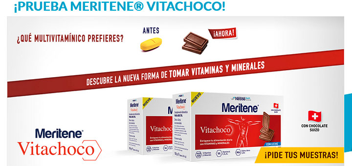 Consigue muestras gratis de Meritene Vitachoco