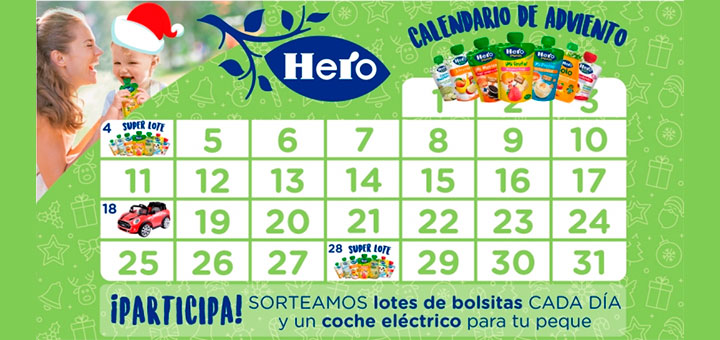 Calendario de adviento Hero