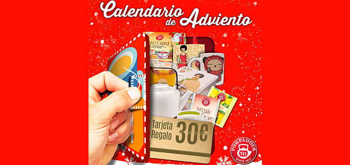 Calendario de adviento Pompadour 2017