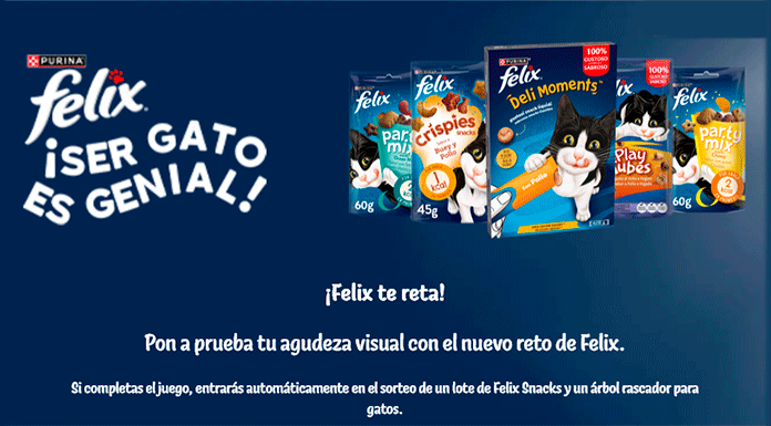 Gana fantásticos premios con Félix Gana fantásticos premios con Félix