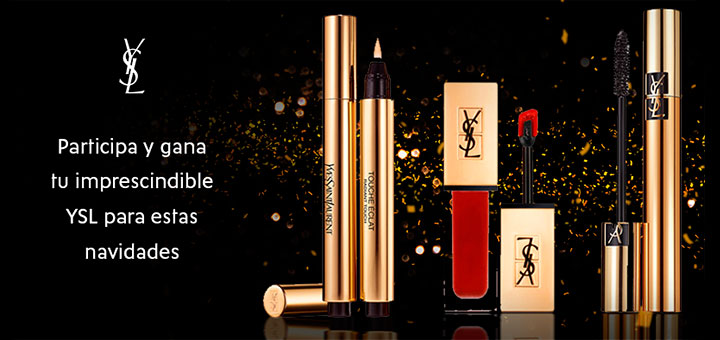 Gana tu imprescindible YSL para estas navidades