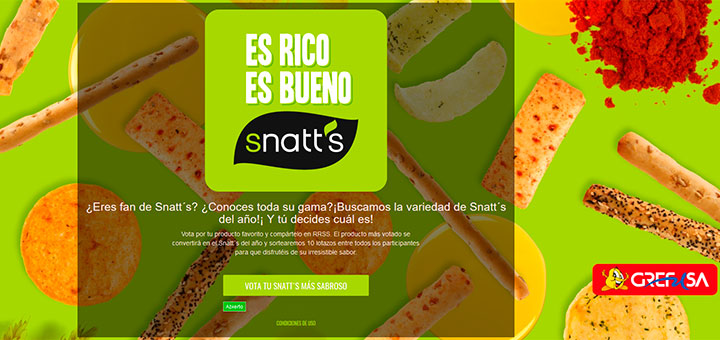 Sortean 10 lotazos de Snatt's