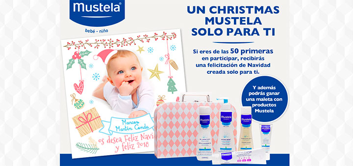 Sortean 10 maletas con productos Mustela