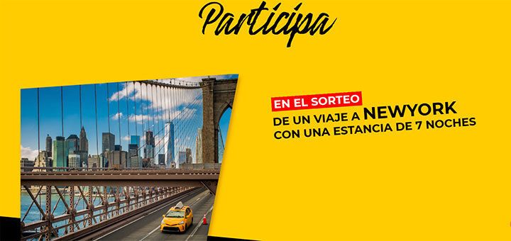 Consigue un viaje a New York con Serrano