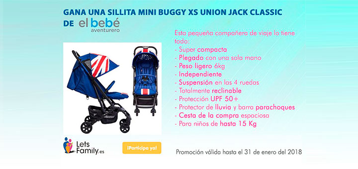 Gana una sillita Mini Buggy con Lets Family