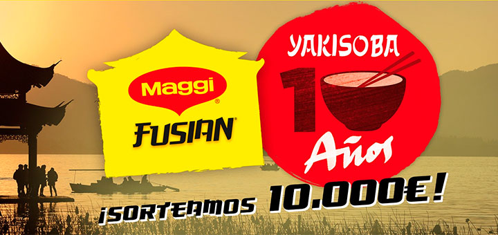 Maggi Fusian sortea 10.000€