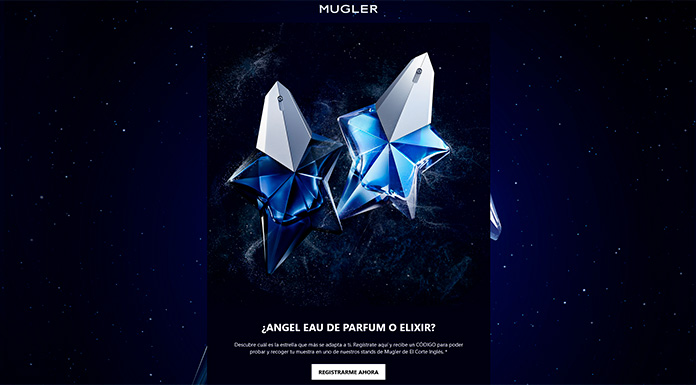 Muestras gratis de fragancias Mugler