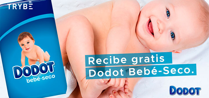 prueba gratis dodot bebe seco con trybe