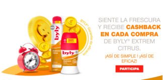 Prueba gratis el nuevo desodorante Byly Prueba gratis el nuevo desodorante Byly