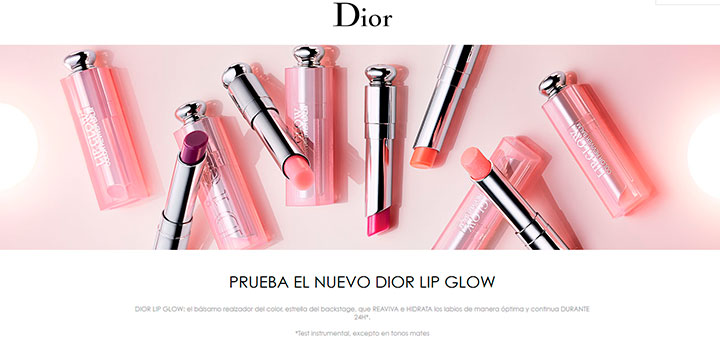 Prueba gratis el nuevo Dior Lip Glow