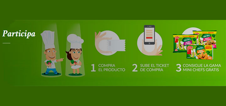 Prueba gratis la gama Mini Chefs de Findus